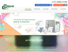 Tablet Screenshot of conectionsolucoes.com.br